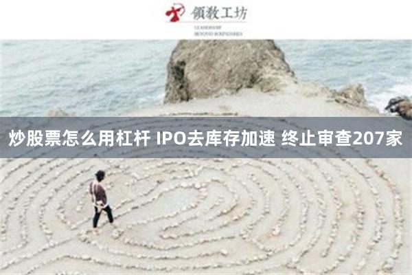 炒股票怎么用杠杆 IPO去库存加速 终止审查207家