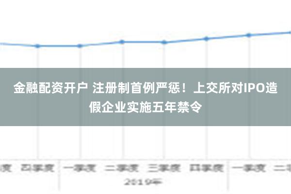 金融配资开户 注册制首例严惩！上交所对IPO造假企业实施五年禁令