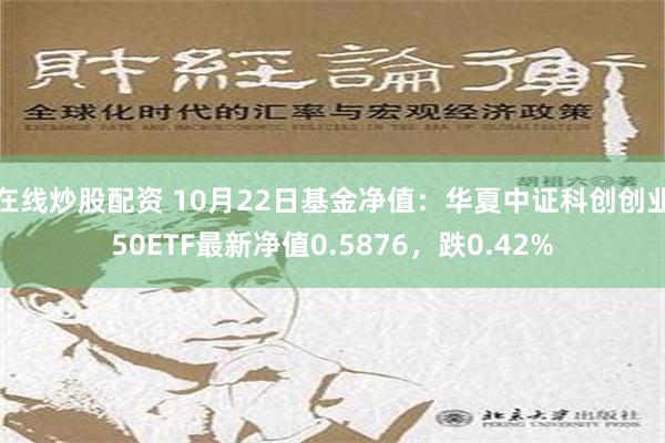 在线炒股配资 10月22日基金净值：华夏中证科创创业50ETF最新净值0.5876，跌0.42%